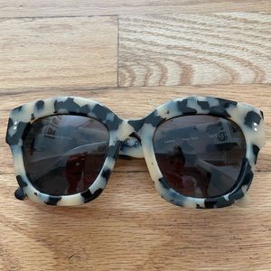 Wyeth Eyewear Leona Ivory Tortoise Sunglasses